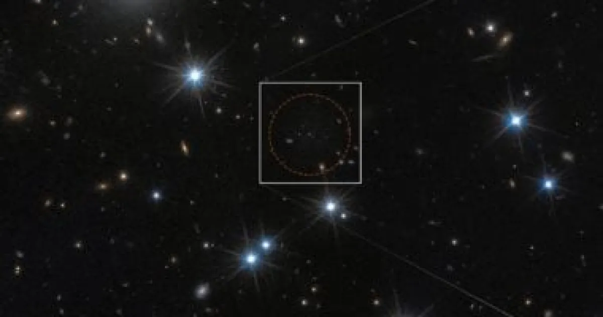 علماء الفلك يكتشفون مجرة "شبحية" غنية بالمادة المظلمة باستخدام هابل وإقليدس