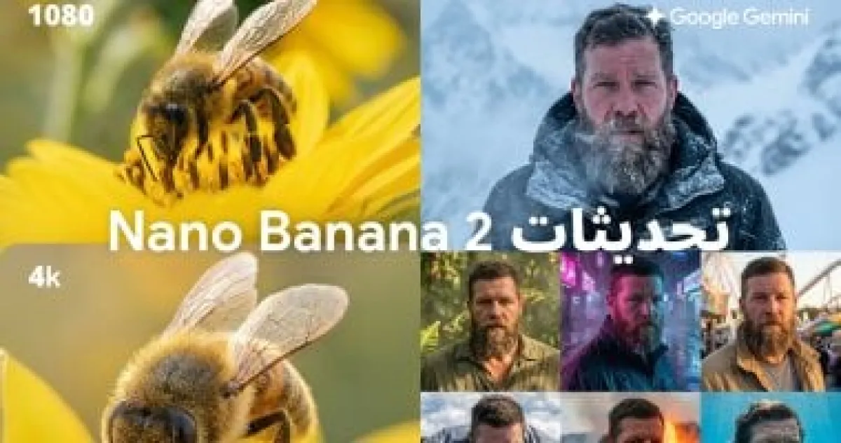 جوجل تطلق "نانو بانانا 2" لدعم المحتوى البصري العربي بسرعة فائقة