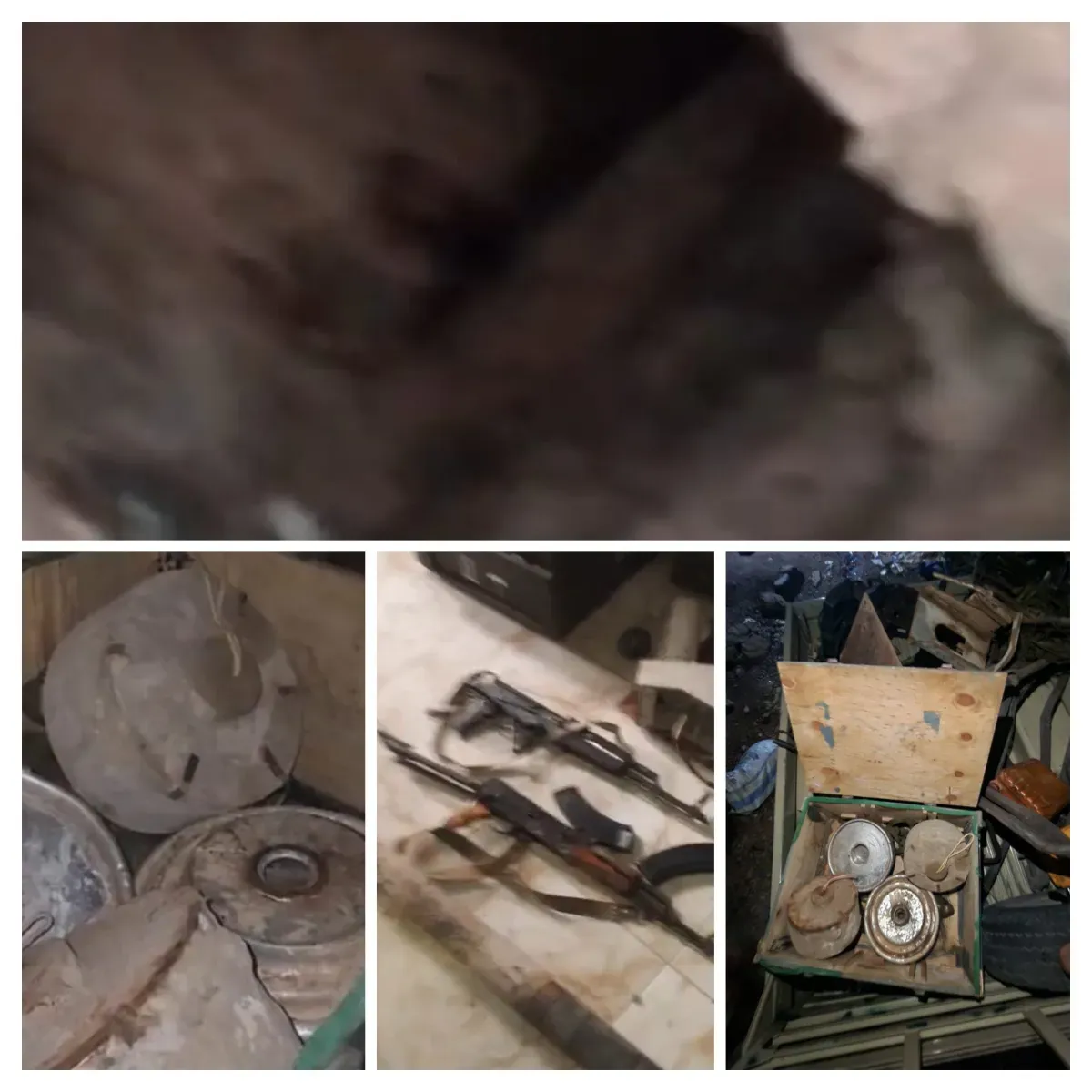 ضبط مطلوبين وأسلحة ومتفجرات في حملة أمنية بالوازعية