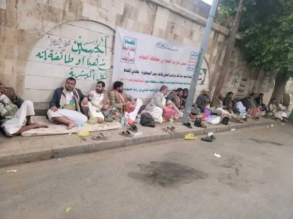 مزارعو الجوف يحتجون للمطالبة بمستحقات القمح المؤخرة