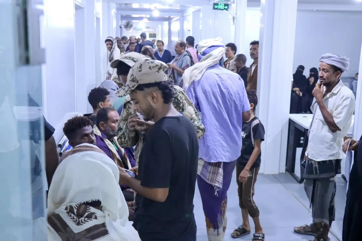 المستشفى السعودي الميداني بالمخا يقدم 98 ألف خدمة طبية في نصف عام