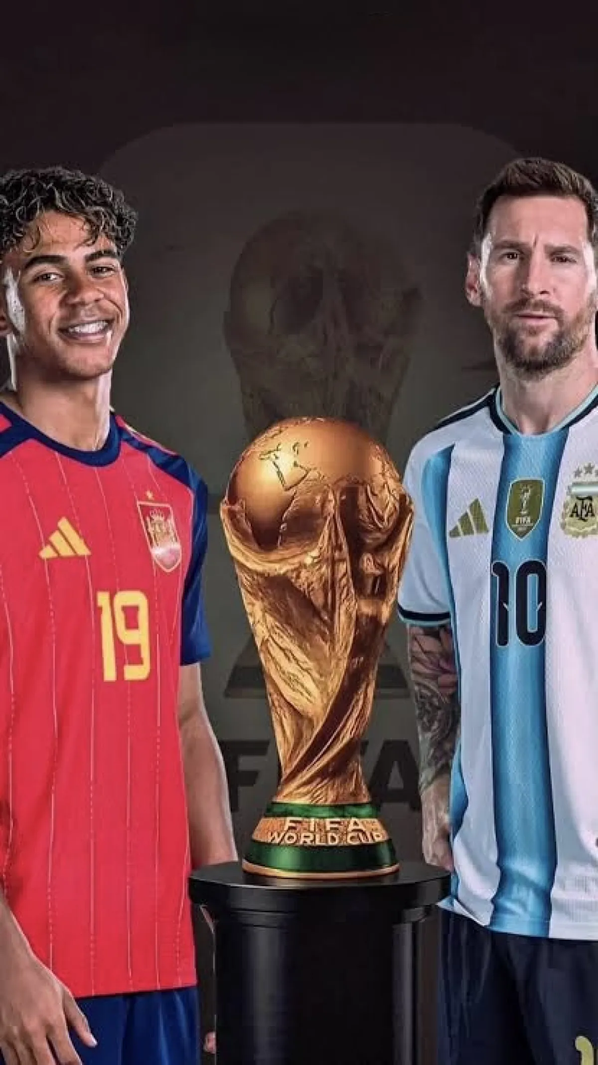 بث مباشر لنهائي كأس العالم: الأرجنتين ضد إسبانيا والتشكيلة الكاملة