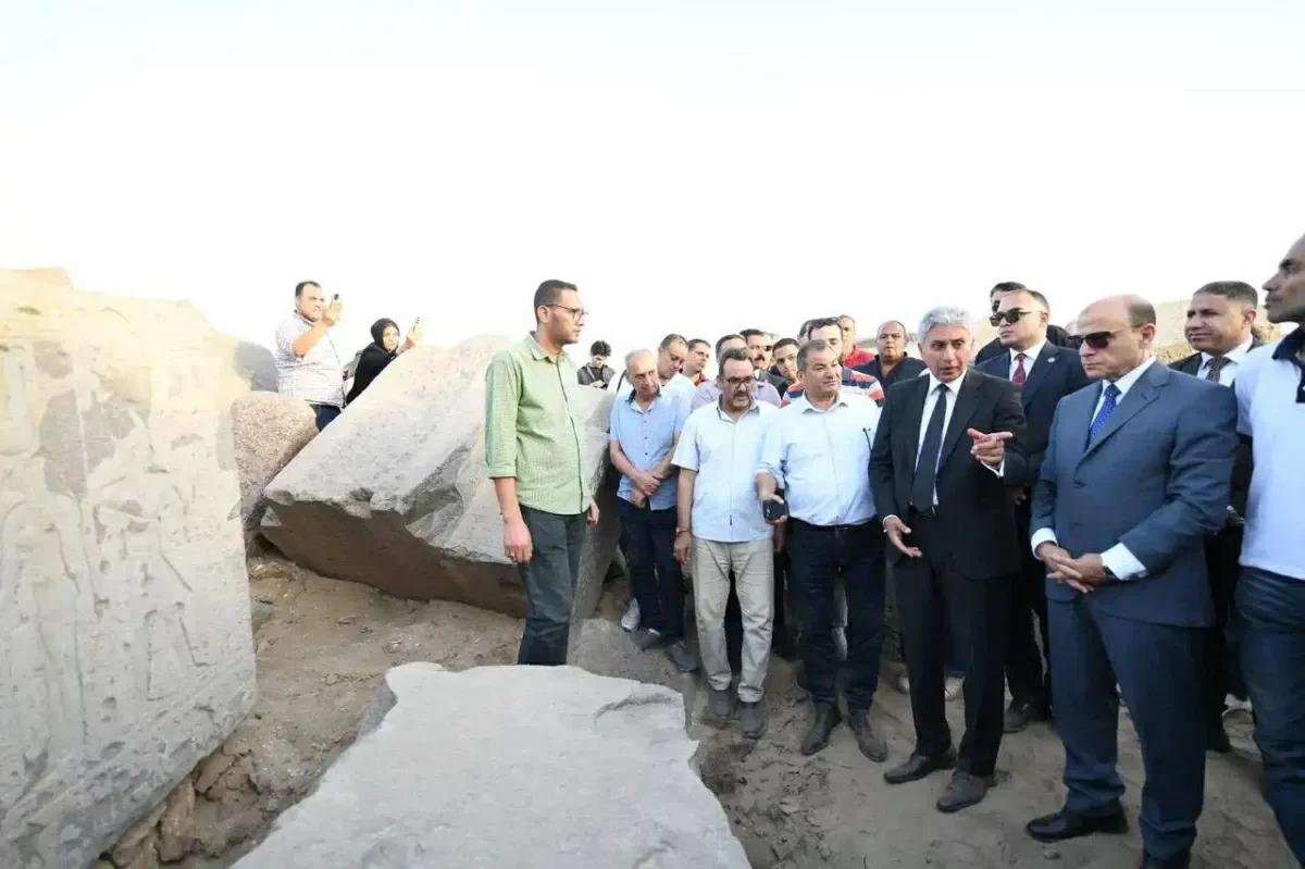 مصر تدرس إعادة بناء معبد بهبيت الحجارة الأثري